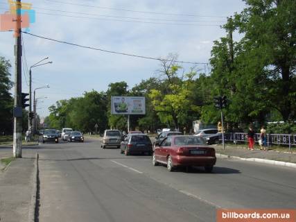 Билборд A в Одессе Віталія Нестеренка вул. (Академіка Воробйова). - Червонослобідська вул., в сторону Грушевського вул. фото 1