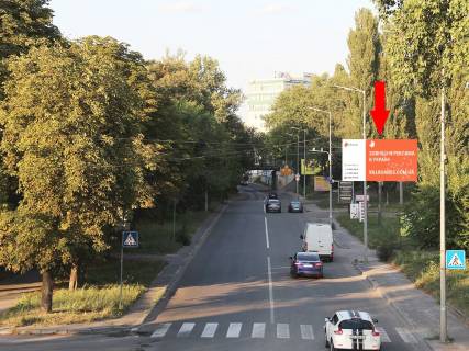 Билборд A в Киеве, 3x6  Відрадний пр., 107, в центр фото 1