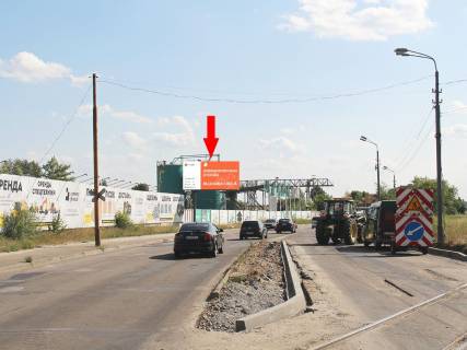 Билборд B в Киеве, 3x6  Повітрофлотський пр., 50м до з/д переїзду, в бік Вишневого фото 1