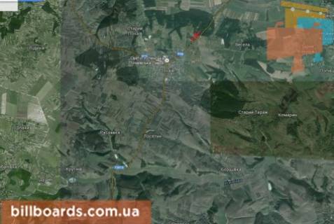 Билборд A в Почаеве г.Почаев схема