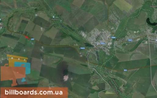 Білборд, Бігборд (Борд)  A у Підволочиську г.Подволочиск, трасса схема