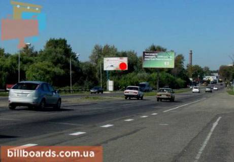 Билборд  в Полтаве Харьковское шоссе, возле гостиницы "Бавария", в сторону Европейской ул. (бывш. Фрунзе ул.) фото 1