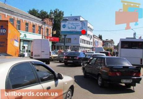 Призма  в Полтаве Шевченко ул. / Чорновола ул., Центральный рынок, возле Приватбанка, банка "Credit Agricole", супермаркета "Эльдорадо" - 80718 фото 1