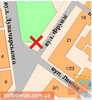 Скролер, Скрол A у Полтаві Європейська вул. (Фрунзе) - Небесної Сотні вул. (Леніна) - 398790 схема