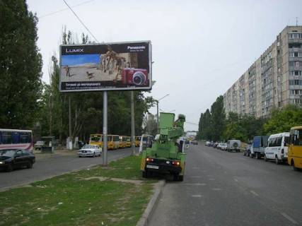 Билборд + в Одессе, 3x6  Паустовського вул., 27 фото 1
