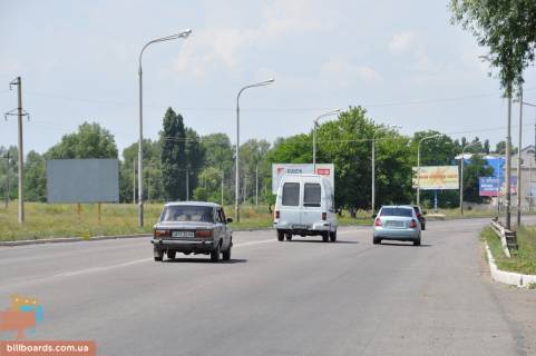Билборд  в Павлограде Днепровская ул. / Микрорайонная ул. фото 1