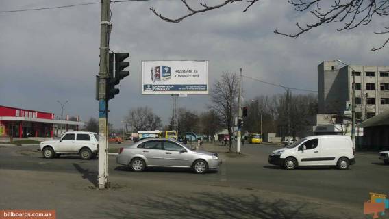 Білборд, Бігборд (Борд)   у Павлограді Центральная ул. (бывш. К.Маркса ул.), 22 / Степного Фронта ул. Фото 1