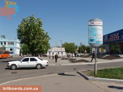 Ситилайт  в Павлограде Центральная ул. (бывш. К.Маркса ул.), 61/1 / Горького ул., АТБ фото 1