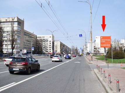 Видеоборд A у Києві, 2.3x3.14  Українки бул., 21, в сторону ст. м. "Печерська", до центру - 583690 Фото 1