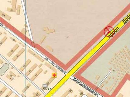 Билборд + в Одессе, 3x6  Новомиколаївська дорога, 19 км, с. Ілічанка, біля АЗС "Укрнафта", з міста схема