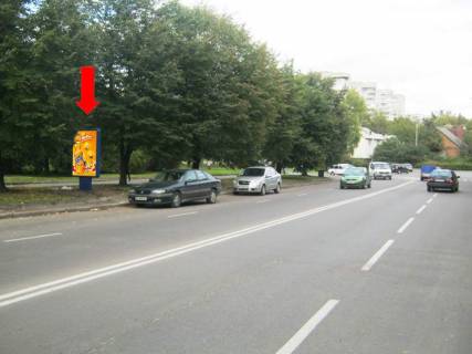 Ситилайт B в Ровно, 1.8x1.2  Адама Міцкевича вул. (вул. Дулібська (Гастелло))., 3, в бік Кавказької вул. фото 1
