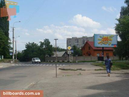 Білборд, Бігборд (Борд)  A у Рівному Вербова вул. / Теліги вул. Фото 1