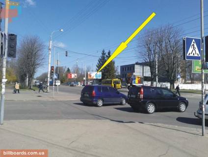 Билборд A в Ровно Гагаріна вул. - Романа вул. фото 1