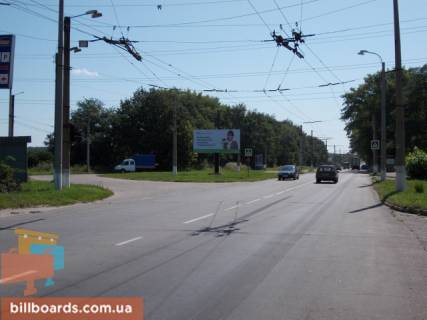 Билборд B в Сумах Харківська вул., пост ДАІ, шиномонтаж, виїзд з міста фото 1