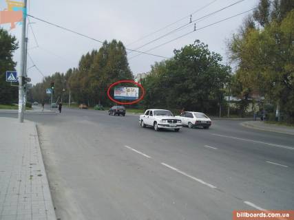Билборд A в Тернополе Живова вул. - Шашкевича вул., нижній фото 1