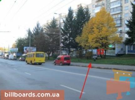 Сiтiлайт A у Тернополі 15-го Апреля ул. / Бандеры ул. / Збаражское кольцо, возле Приватбанка Фото 1