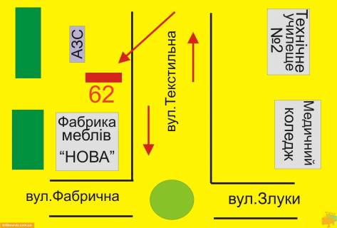 Сiтiлайт B у Тернополі 15-го Апреля ул., 2Б, возле супермаркета "Сильпо" схема