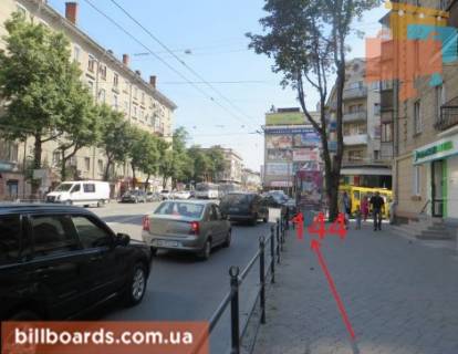 Ситилайт A в Тернополе Русcкая ул., 24, в сторону Шевченко бул. фото 1