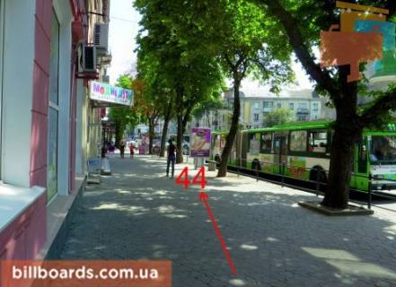 Ситилайт B в Тернополе Русская ул., 19, возле магазина "Золотой Век", в сторону Шевченко бул. фото 1