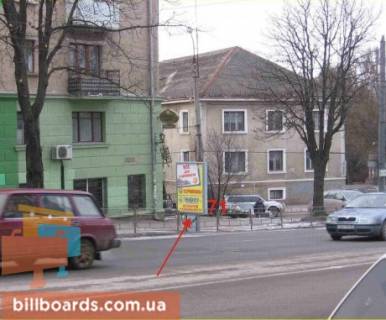 Ситилайт B в Тернополе Русcкая ул., 2 / Танцорова ул. фото 1