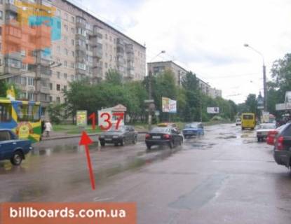 Ситилайт B в Тернополе Киевская ул., 1, возле остановки фото 1