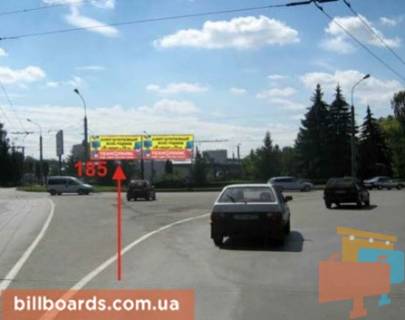 Билборд A в Тернополе Текстильная ул. / Злуки пр., кольцо, левая фото 1