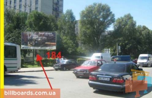 Билборд B в Тернополе Живова ул. / Стадниковой ул., возле остановки фото 1