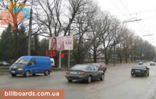 Билборд B в Тернополе 15-го Апреля ул. / Злуки пр. / Купчинского ул., возле ТЦ "Мандарин", супермаркета "Сильпо" фото 1
