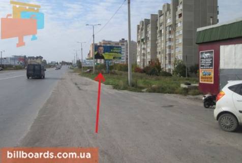 Билборд A в Тернополе Будного ул., возле рынка "Западный", супермаркета "АТБ" фото 1