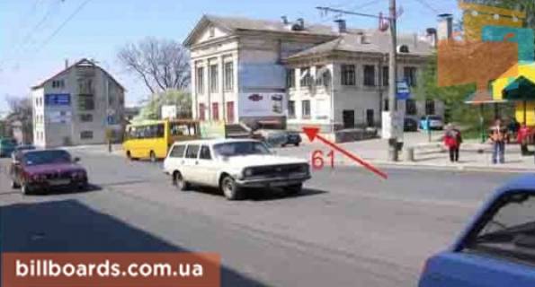 Билборд A в Тернополе Бандеры пр., 75, фасад ДК "Железнодорожник" фото 1