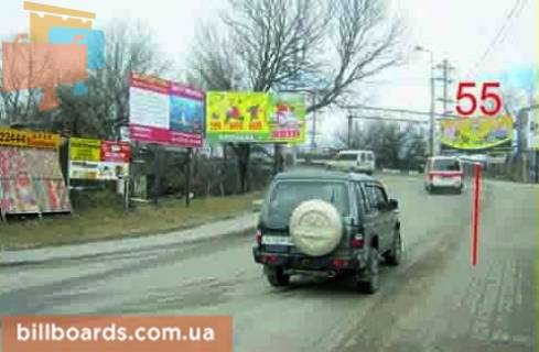 Билборд A в Тернополе Замонастырская ул. / Татарская ул., заезд на Горбатый мост фото 1