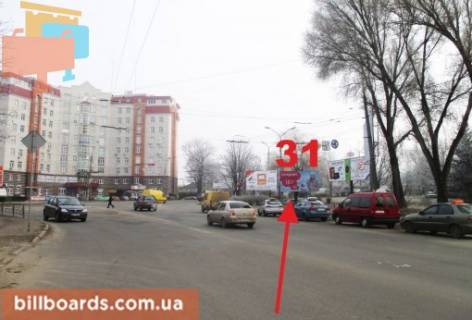 Билборд A в Тернополе Живова ул. / Микулинецкая ул., кольцо, из центра фото 1