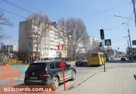 Билборд A в Тернополе Живова ул. / Шашкевича ул., возле ТЦ "Орнава", супермаркетов "Сильпо", "Watsons" фото 1