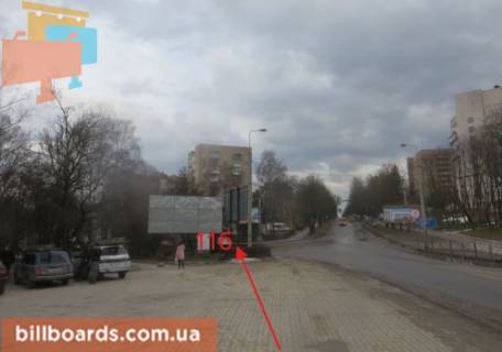 Билборд B в Тернополе Кривоноса ул. / Мира ул., возле супермаркета "АТБ" фото 1