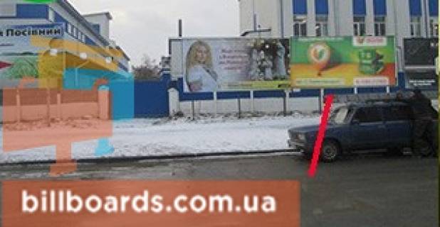 Білборд, Бігборд (Борд)  A у Тернополі Лозовецкая ул., возле химчистки "Perfetto", кольцо Фото 1