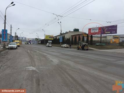Билборд A в Тернополе Лозовецька вул., 34а, лівий фото 1