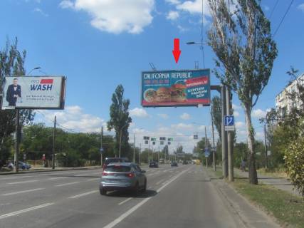 Білборд, Бігборд (Борд)  + у Одесі, 3x6  Миколаївська дорога, 289, біля парку "Лузанівка", в центр Фото 1