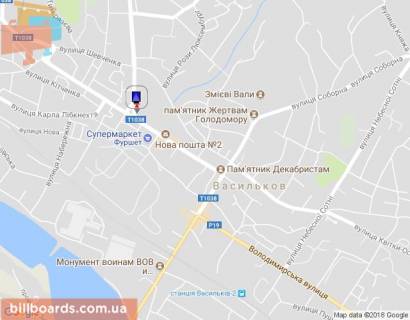 Ситилайт A в Василькове Декабристів вул., 2 схема