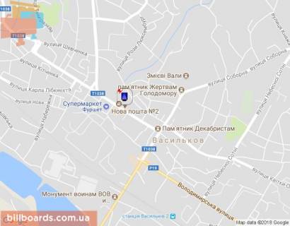 Ситилайт B в Василькове Грушевського вул., 8 схема