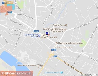 Ситилайт A в Василькове Грушевського вул., 6 схема