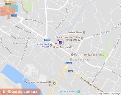 Ситилайт B в Василькове Грушевського вул., 6 схема