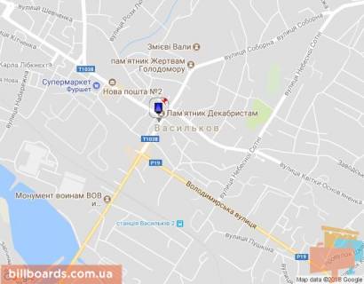 Ситилайт A в Василькове Соборна вул., 58 схема