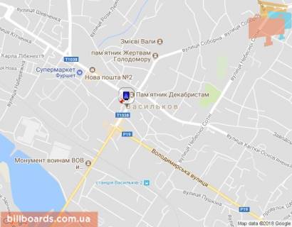 Ситилайт B в Василькове Соборна вул., 60 схема