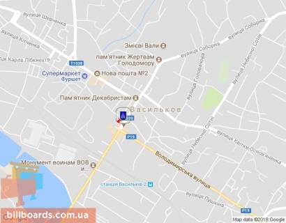 Ситилайт A в Василькове Соборна вул., 101 схема