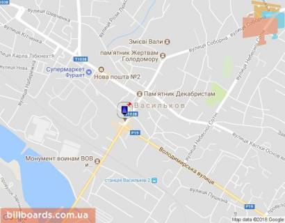 Ситилайт A в Василькове Соборна вул., 64 схема