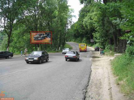 Билборд B в Винниках с. Винники, виїзд до Львова, біля озера фото 1