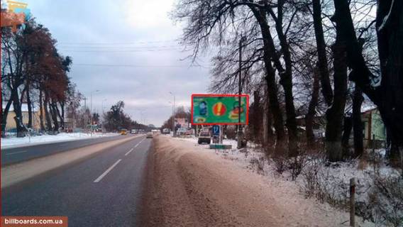 Билборд A в Виннице Хмельницьке шосе / Мирна вул. фото 1