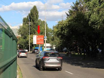 Видеоборд A в Киеве, 2.3x3.14  Жилянська вул., 97, в центр - 583300 фото 1