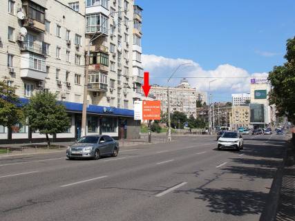 Бэклайт B в Киеве, 2.3x3.14  Берестейський пр., 2 - вул. Бульварно-Кудрявська, біля "Кий Авіа" фото 1
