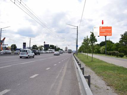 Призма A в Киеве, 3x6  Бандери пр. (колиш. Московський) - пр. Героїв Сталінграда, навпроти ТРЦ "Blockbuster Mall", в сторону ст.м. "Почайна" - 214919 фото 1